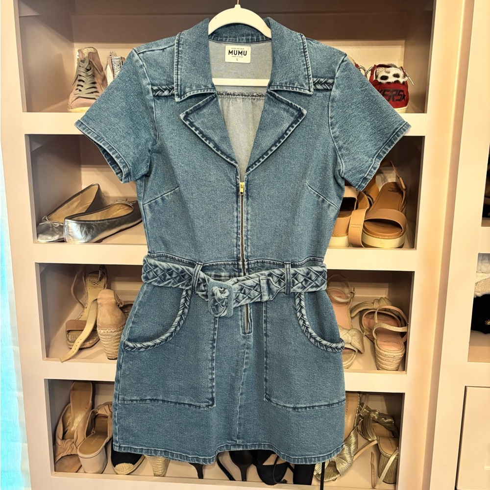 Show Me Your MuMu Light Blue Denim Jacket